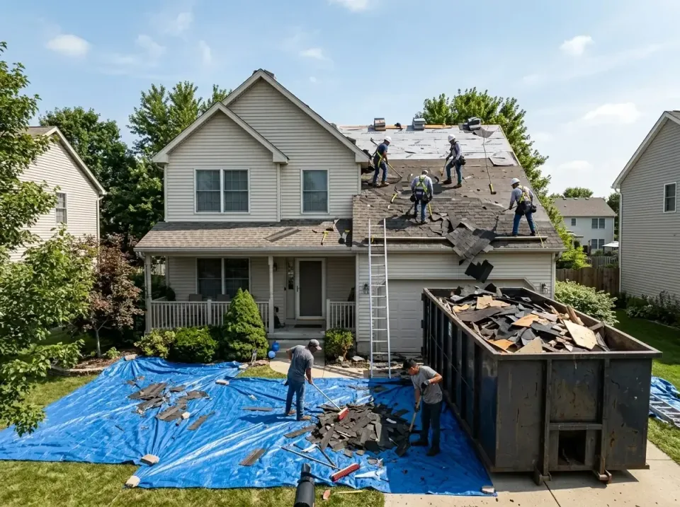 roof-replacement-debris-remova-004 — frequently asked questions, Cheapest Dumpster Rentals in Harahan, LA